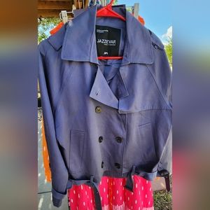 Women's blue coat